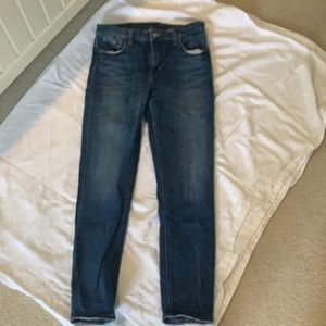 Lucky ankle length jeans.